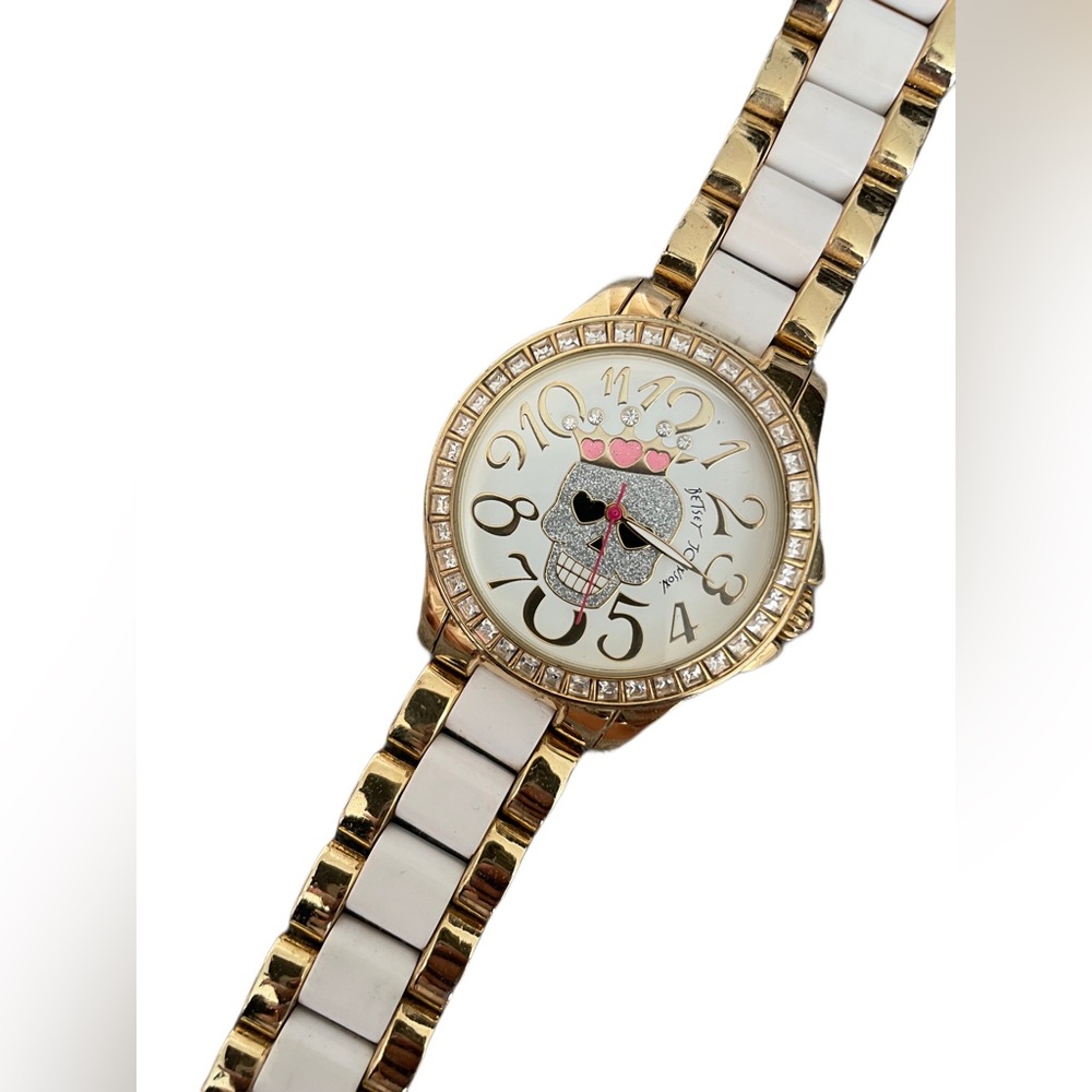 Betsey Johnson Skull Watch
